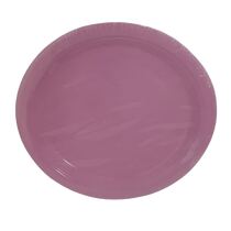 צלחת נייר 9 אינטש 10 יח' ורוד, фото 