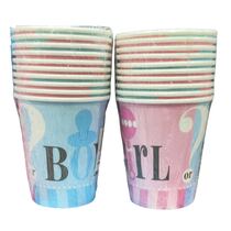 כוס נייר 10 יח' ורוד תכלת BOY or GIRL | חנות מקוונת ALONIT