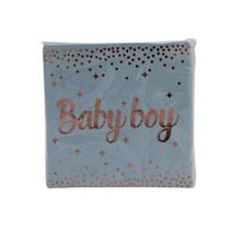 מפיות נייר 20 יח' תכלת רוז גולד Baby B | חנות מקוונת ALONIT