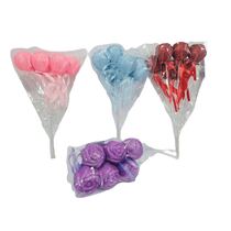 מקל עם פרח נצנצים, фото 