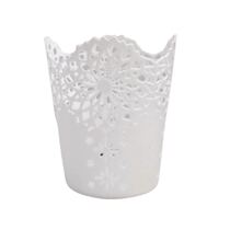 סלסלה לבית מקושטת לבן | חנות מקוונת ALONIT