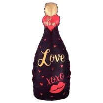 בלון מיילר בקבוק שמפניה שחור 88 סמ | חנות מקוונת ALONIT