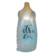 בלון מיילר בקבוק Its a boy תכלת 26 אינטש | חנות מקוונת ALONIT