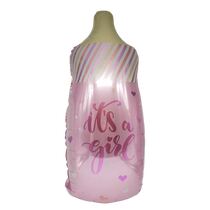 בלון מיילר בקבוק Its a girl ורוד 26 אינטש | חנות מקוונת ALONIT
