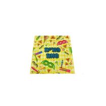 חבילת 20 מפיות נייר 33/33 - פורים שמח - סמלים צהוב | חנות מקוונת ALONIT