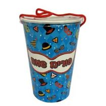 קופסאת פופקורן לפורים ק.12 ג.17.5 ס"מ מכסה + שרוך - תכלת | חנות מקוונת ALONIT