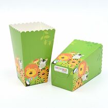 קופסאות פופקורן סט ספארי 6 יח' | חנות מקוונת ALONIT