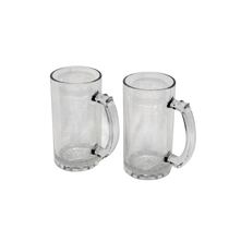 כוס בירה שקופה מזכוכית לסובלימציה | חנות מקוונת ALONIT