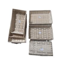 סלסלה מרובעת בינונית 30.5*18.8*5 ס"מ | חנות מקוונת ALONIT