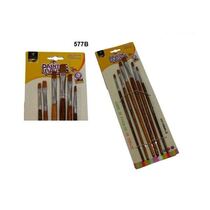 מכחול שטוח סט 6 יח' | חנות מקוונת ALONIT