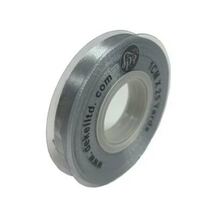 סרט סאטן 1 ס"מ 22 מטר - דופן שקוף - אפור | חנות מקוונת ALONIT