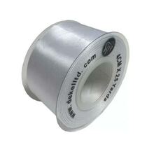 סרט סאטן 4 ס"מ 22 מטר - דופן שקוף - לבן | חנות מקוונת ALONIT