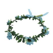 זר לראש מיני דיזי - תכלת, ורוד, לבן | חנות מקוונת ALONIT