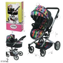 עגלולה אימג'ין עריסה הופכת לטיולון | חנות מקוונת ALONIT