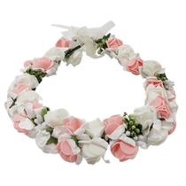 זר 40 פרחים לראש לבן + ורוד | חנות מקוונת ALONIT