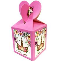 קופסאת קרטון חד קרן 6 יחידות ורוד | חנות מקוונת ALONIT