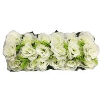 זר פרחים מרכז שולחן לבן | חנות מקוונת ALONIT