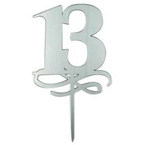 טופר בר מצווה לעוגה כסף | חנות מקוונת ALONIT