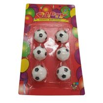 נרות כדורגל 6 יח | חנות מקוונת ALONIT