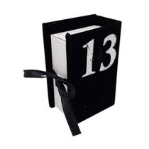 קופסא בצורת ספר תהילים 5 יחידות כסף שחור | חנות מקוונת ALONIT