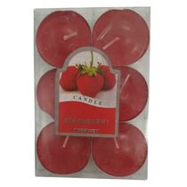 חבילת 6 נרות קטנים אדום | חנות מקוונת ALONIT