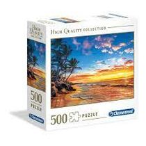 פאזל חוף גן עדן קופסא מרובעת 500 חלקים | חנות מקוונת ALONIT