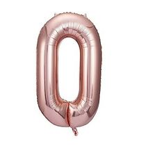 בלון מיילר לניפוח מספר 0 רוז גולד 34 סמ | חנות מקוונת ALONIT