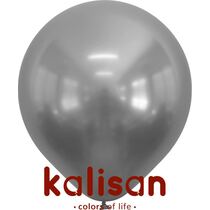 חבילת בלוני גומי 18 אינטש כרום כסף KALISAN 5002 | חנות מקוונת ALONIT