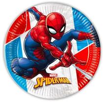 צלחות נייר 23 סמ 8 יח -ספיידרמן לוחם הפשע, фото 