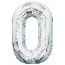 בלון מיילר 34 אינטש מספר 0 כסף | חנות מקוונת ALONIT