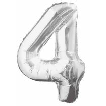 בלון מיילר 34 אינטש מספר 4 כסף | חנות מקוונת ALONIT