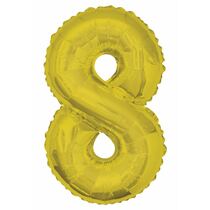 בלון מיילר 34 אינטש מספר 8 זהב | חנות מקוונת ALONIT