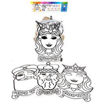 מסכות לצביעה דמויות מגילה + גומי 30X19.5 סמ 18 יח | חנות מקוונת ALONIT