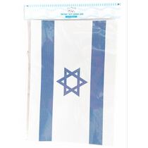 מגן שמש דביק דגל ישראל 30X42 סמ, фото 