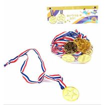 שרשרת מדליות זהב בשקית 12 יח | חנות מקוונת ALONIT