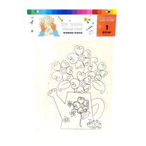 חיתוך עץ משפך פרחים 20X20 סמ | חנות מקוונת ALONIT