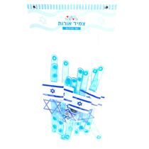 צמיד אורות מגן דוד / דגל ישראל 10 יח, фото 