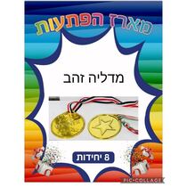 מארז 8 יח מדליה, фото 
