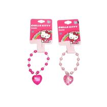 צמיד חרוזים ורוד / פנינה הלו קיטי, фото 