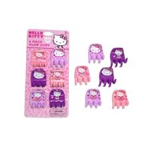 קליפס קפיצי לשיער הלו קיטי 6 יח, фото 