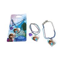 צמיד מתכת מתרחב + 2 תליונים פרוזן, фото 