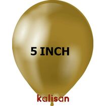 חבילת בלוני גומי 5 אינטש כרום זהב KALISAN 5001 | חנות מקוונת ALONIT
