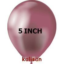 חבילת בלוני גומי 5 אינטש כרום ורוד KALISAN 5003 | חנות מקוונת ALONIT