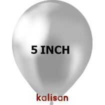 חבילת בלוני גומי 5 אינטש כרום כסף KALISAN 5002 | חנות מקוונת ALONIT