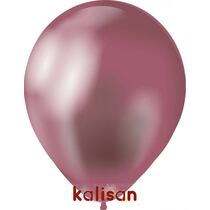 חבילת בלוני גומי 12 אינטש כרום ורוד KALISAN 5003 | חנות מקוונת ALONIT