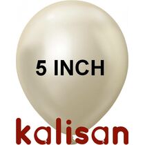 חבילת בלוני גומי 5 אינטש כרום חול לבן KALISAN 5011 | חנות מקוונת ALONIT