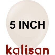 חבילת בלוני גומי 5 אינטש רטרו חול לבן 8015 KALISAN | חנות מקוונת ALONIT