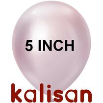 חבילת בלוני גומי 5 אינטש כרום ורוד זהב KALISAN 5012 | חנות מקוונת ALONIT