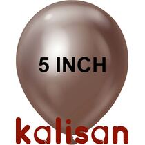 חבילת בלוני גומי 5 אינטש כרום שוקולד KALISAN 5014 | חנות מקוונת ALONIT