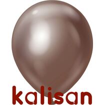 חבילת בלוני גומי 12 אינטש כרום שוקולד KALISAN 5014 | חנות מקוונת ALONIT